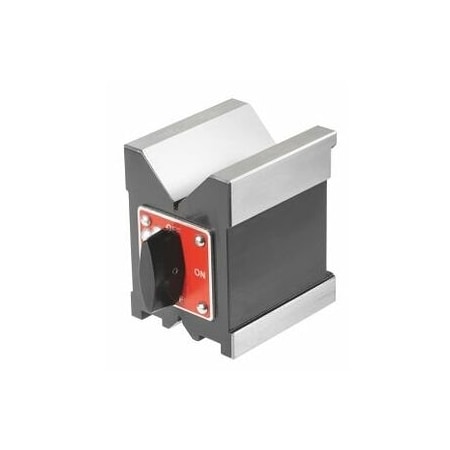 Holex Single Magnetic V-Block, LengthxWidth: 80X70mm 447115 80X70